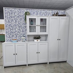 Conjunto de Armários para Cozinha Americano 3 Peças - 20