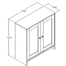 Conjunto de Armários para Cozinha Americano 3 Peças - 15