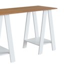 Ver imagem 2 de Mesa Escrivaninha Cavalete B61 135 Cm Mell Branco Novam
