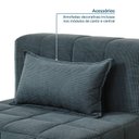 Ver imagem 7 de Poltrona Modular de Espuma Easybox CabeCasa MadeiraOriginals Cotelê Verde Escuro