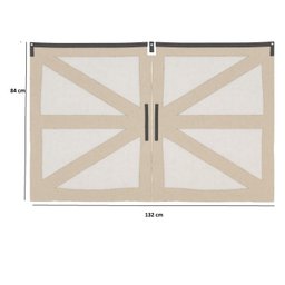 Cortina Barn Para Beliche Garden com Escada Lateral Casatema - 3