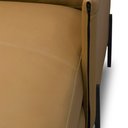 Ver imagem 6 de Sofá 5 Lugares com Chaise Direito Sala Living 360cm Amábile L06 Couro Marrom Claro - Lyam Decor