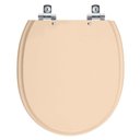 Ver imagem 1 de Assento Sanitário Soft Close Village Rosa Floral para Vaso Deca