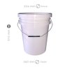 Balde para Pipoca Gourmet 20 Litros 02 Peças - 6