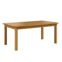 Ver imagem 2 de Mesa de Jantar Retangular 8 Lugares 180cm 100% Madeira Maciça Napoli Espresso Móveis Marrom/Nogueira
