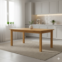 Ver imagem 1 de Mesa de Jantar Retangular 8 Lugares 180cm 100% Madeira Maciça Napoli Espresso Móveis Marrom/Noguei