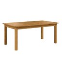 Ver imagem 3 de Mesa de Jantar Retangular 8 Lugares 180cm 100% Madeira Maciça Napoli Espresso Móveis Marrom/Noguei