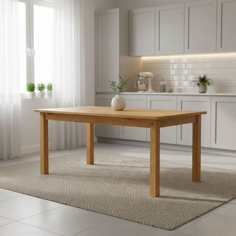 Mesa de Jantar Retangular 8 Lugares 180cm 100% Madeira Maciça Napoli Espresso Móveis Marrom/Noguei