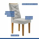 Ver imagem 3 de Conjunto 2 Cadeiras para Sala de Jantar Germany Espresso Móveis