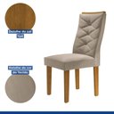 Ver imagem 5 de Conjunto 2 Cadeiras para Sala de Jantar Germany Espresso Móveis