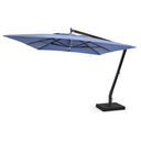 Ver imagem 1 de Ombrelone Std Lateral Plus 3.0x3.0 Alumínio 02.0.002 Cor: Azul Marinho