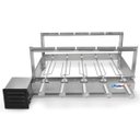 Ver imagem 2 de Gira Grill Inox c/ 5 Espetos Tridente + Espeto Grelha Pratic