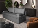 Ver imagem 1 de Sofá de 03 Lugares Life_MM Com Baú que se Transforma em Sofá Cama Resistente e Confortável em Linho