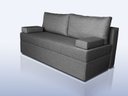 Ver imagem 2 de Sofá de 03 Lugares Life_MM Com Baú que se Transforma em Sofá Cama Resistente e Confortável em Linho