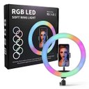 Ver imagem 2 de Ring Light de 12 Polegadas Rgb com Tripé Ajustável 1,6m