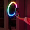 Ver imagem 5 de Ring Light de 12 Polegadas Rgb com Tripé Ajustável 1,6m