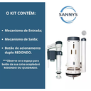 Ver imagem 4 de Kit Reparo Caixa Monobloco Acionamento Duplo Completo 24cm