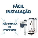 Ver imagem 5 de Kit Reparo Caixa Monobloco Acionamento Duplo Completo 24cm