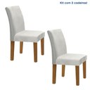 Ver imagem 2 de Kit 2 Cadeiras Estofadas Espanha Espresso Móveis