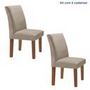 Ver imagem 2 de Kit 2 Cadeiras Estofadas Espanha Espresso Móveis