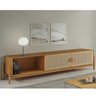 Rack Aparador 2 Portas Rattan Natural - Cl232 - 1