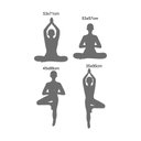 Ver imagem 3 de Adesivo Papel Parede Exercício Fitness Pilates Yoga Gym