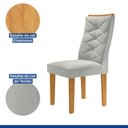 Ver imagem 5 de Conjunto 2 Cadeiras para Sala de Jantar Germany Espresso Móveis