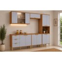 Ver imagem 1 de Kit Modulado 5 Peças Elena CZ552 Cinamomo/Platina MGM