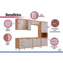 Ver imagem 5 de Kit Modulado 5 Peças Elena CZ552 Cinamomo/Platina MGM