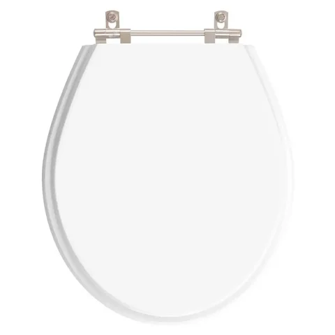 Tampa de Vaso em MDF Angra Branco para bacia Ideal Standard