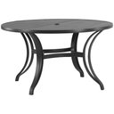 Ver imagem 1 de Mesa Ascoli em Alumínio com o Tampo Ripado de 1,40 Metros Trama Original