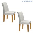 Ver imagem 2 de Kit 2 Cadeiras Estofadas Espanha Espresso Móveis