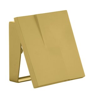 Acabamento de Descarga para Válvula Hydra Deca Docol Dourado Fosco Gold Metal