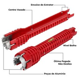 Chave Torneira Multifuncional Hidráulica 8x1 para Torneiras - 3