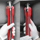 Ver imagem 6 de Chave Torneira Multifuncional Hidráulica 8x1 para Torneiras