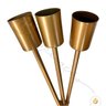 Lustre Sputnik Hashteg 6xe27 Moderno para Sala de Jantar Dourado - 4