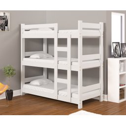 Cama Treliche Solteiro Diamante Cor Branco - 2