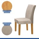 Ver imagem 5 de Kit 2 Cadeiras Estofadas Espanha Espresso Móveis