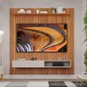 Painel Ripado para Tv até 70 Polegadas Cinamomo Off White Caravelas 1.8 Permóbili - 1