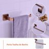 Kit de Acessórios para Banheiro 5 Peças Inox 304 Rosé Gold - Demima - 4