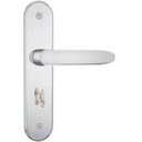 Ver imagem 1 de Fechadura Stam 824/11 Inox Wc Banheiro Chave Fixa P/ Madeira