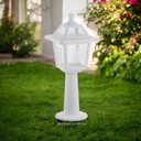 Ver imagem 3 de Luminária de Chão 18x45cm Poste Balizador Branco Colonial Ja