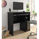 Ver imagem 2 de Mesa / Escrivaninha Para Computador e Estudo VIE Com Bandeja Retrátil 1 Gaveta Auxiliar Com Corrediç