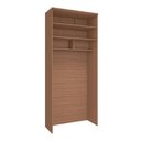 Ver imagem 2 de Guarda Roupa Modulado Ponte 2 Portas 2450x1000mm Setiba Plus Rimo Carvalho/off White