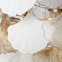 Ver imagem 2 de Lustre Pendente Nordecor Musche 2905 Ouro Brilho E14 Bivolt