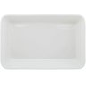 Kit 5 Travessas Assadeiras de Porcelana Branca 1,5l Refratários 30x20cm Buffet Restaurante - 2