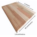 Ver imagem 4 de Painel de Eucalipto 1,8x60x200cm Rosa Woodforce