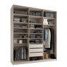 Closet Casal 100% MDF BP 208,5cm 3 Gavetas Sion - 6