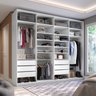 Closet Casal 100% MDF BP 4 Vaos 6 Gavetas Sion - 1