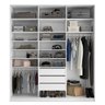 Closet Casal 100% MDF BP 208,5cm 3 Gavetas Sion - 6